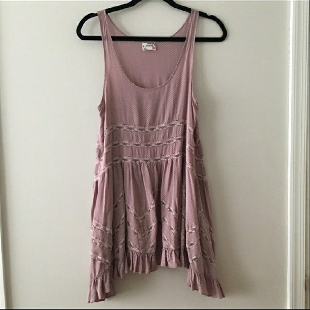🦄 NEW! Free People Lace Trapeze